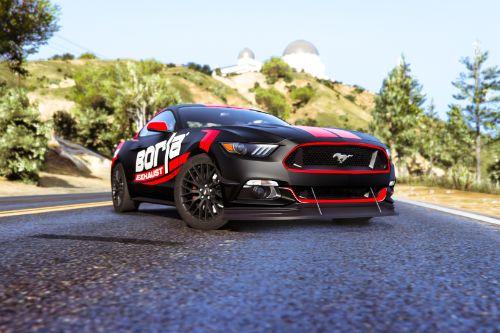 Borla Livery (from Hot Wheels) for Ford Mustang GT